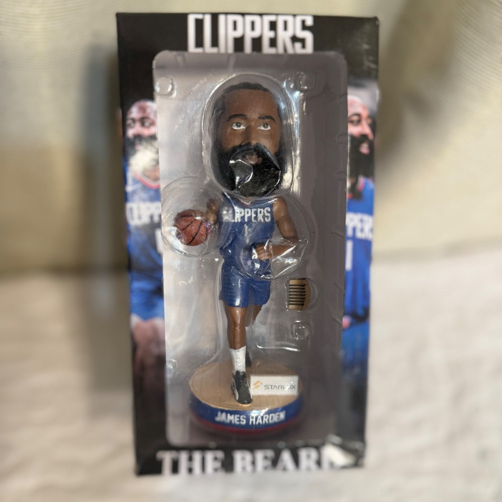 Starlux Unisex OS Bobblehead Blue James Harden Clippers The Beard NBA Figure